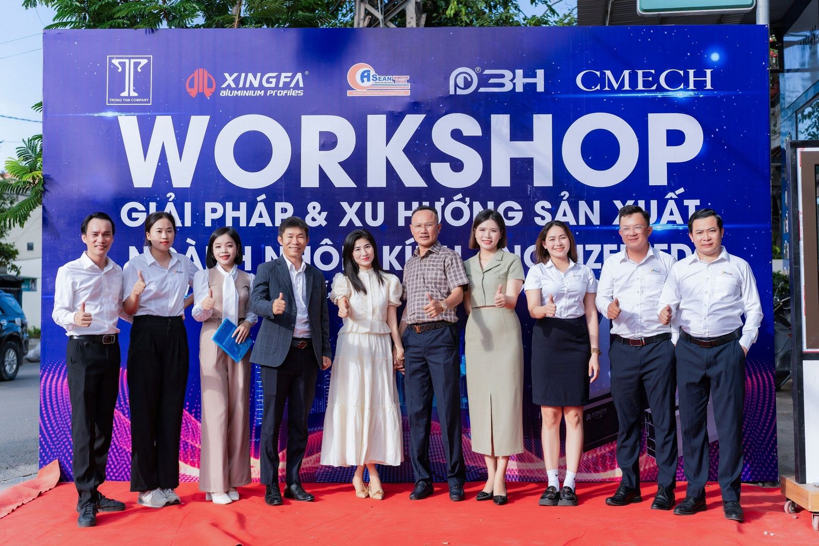 Workshop “Giải pháp & xu hướng sản xuất ngành nhôm kính Anodized-ED” cùng cả đội
